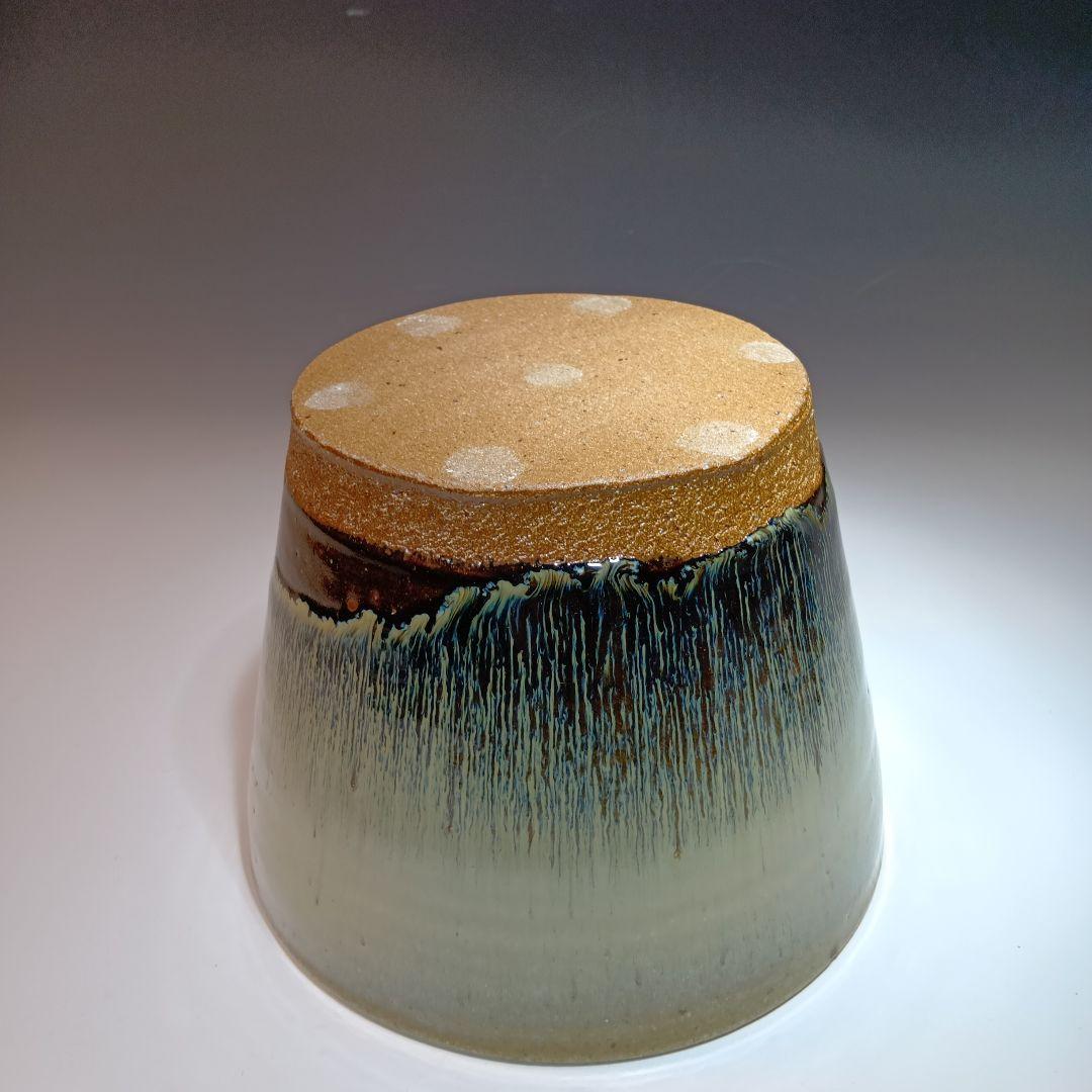 値下げ茶道具　昇典窯(山草)　朝鮮唐津水指　 共箱　美品　未使用品