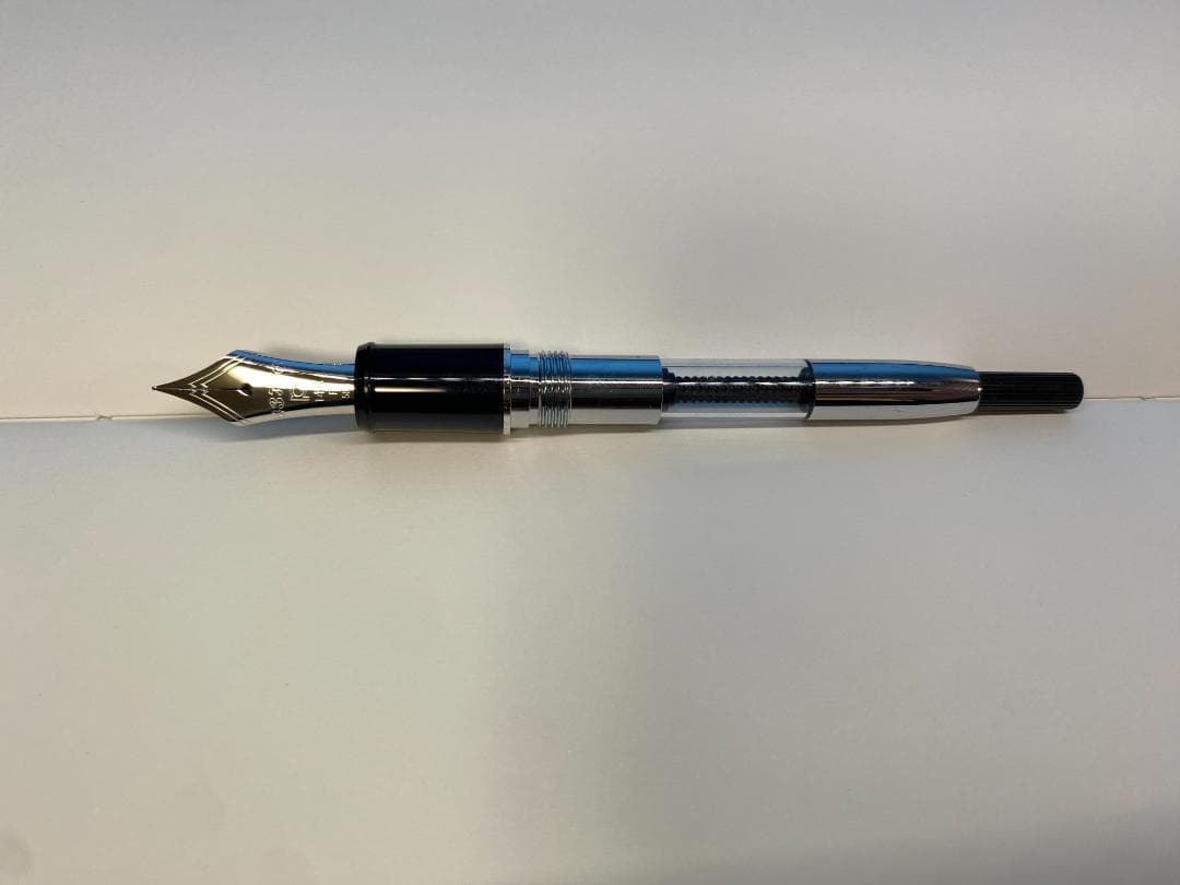 #3776 センチュリー 字幅F プラチナ万年筆