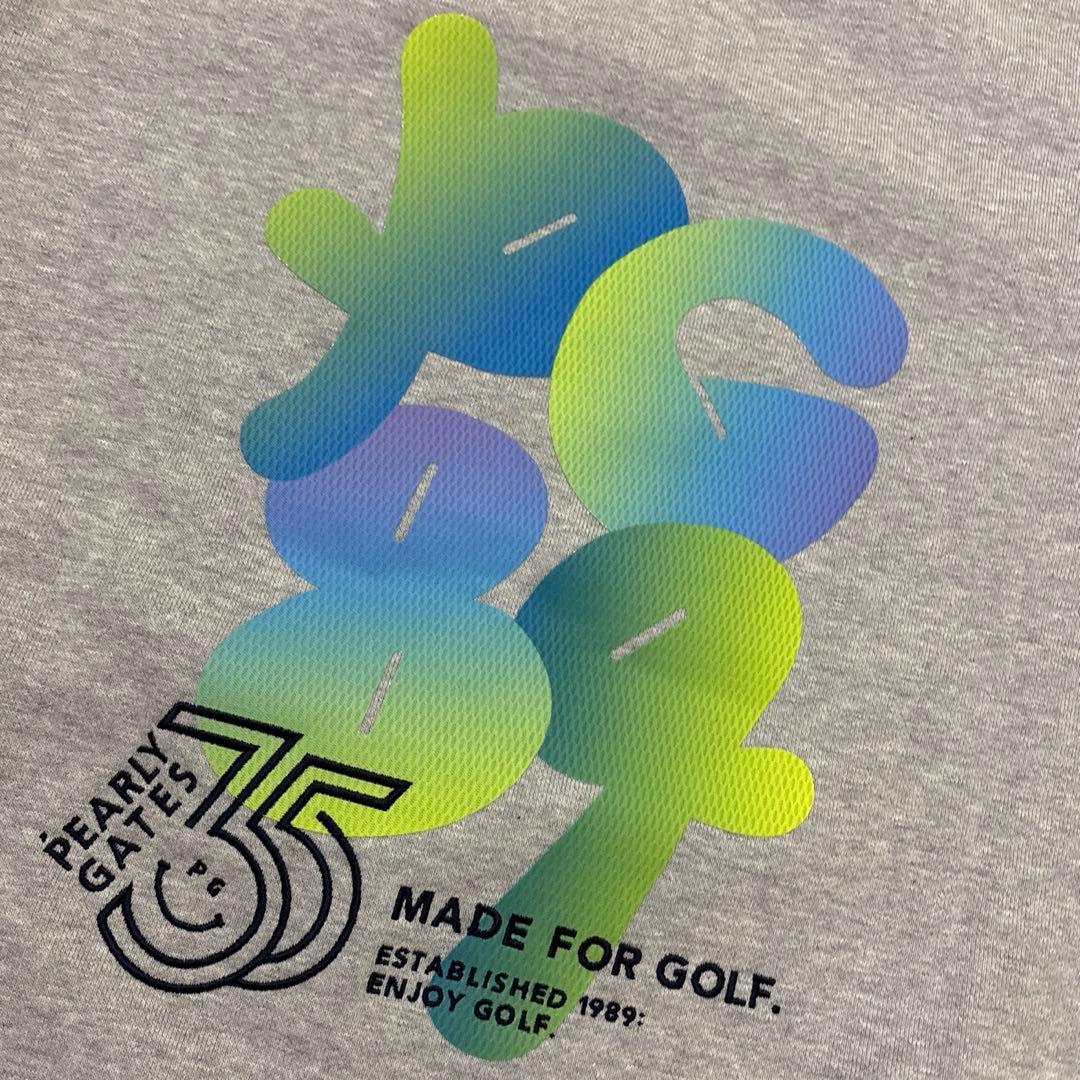 パーリーゲイツ☆新品 35周年 コットン裏毛 プルオーバー トレーナー