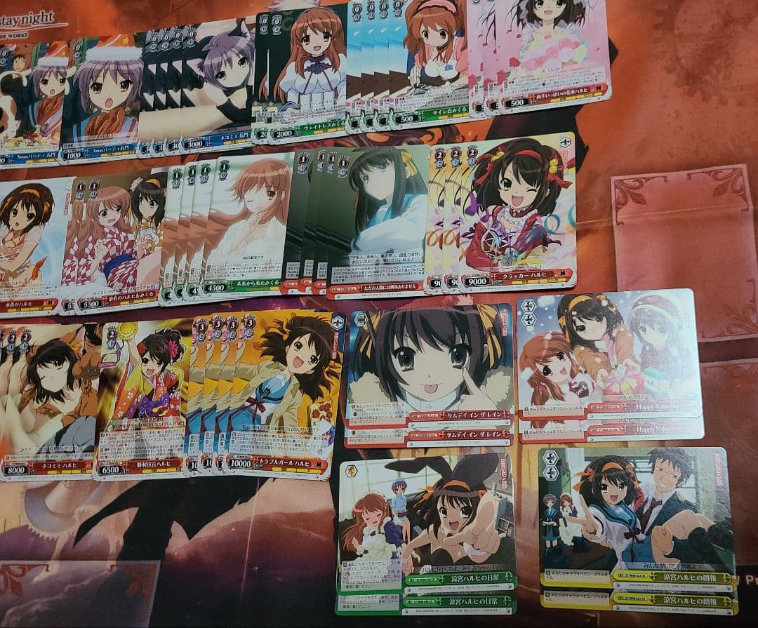 涼宮ハルヒの憂鬱　デッキ　ヴァイスシュヴァルツ