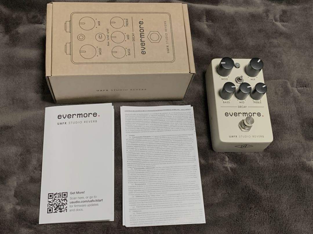 【ほぼ新品】UAFX Evermore Studio Reverb