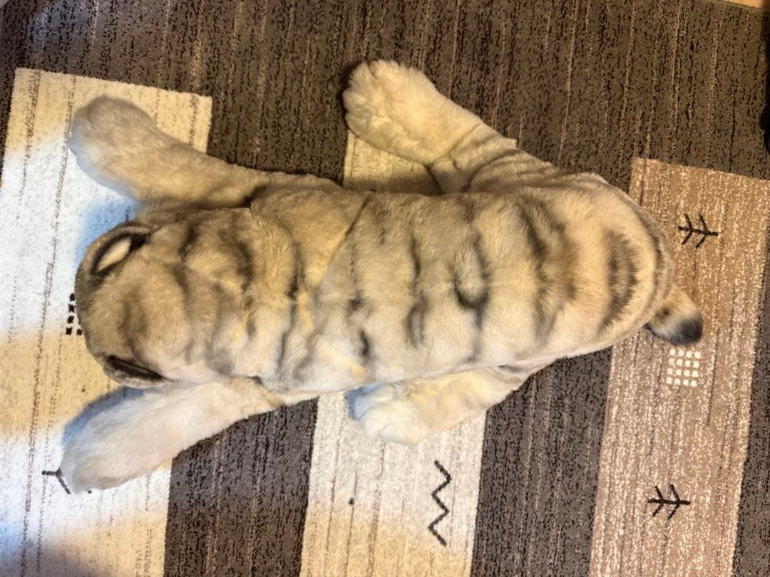 リーベ　ホワイトタイガーぬいぐるみ73cm