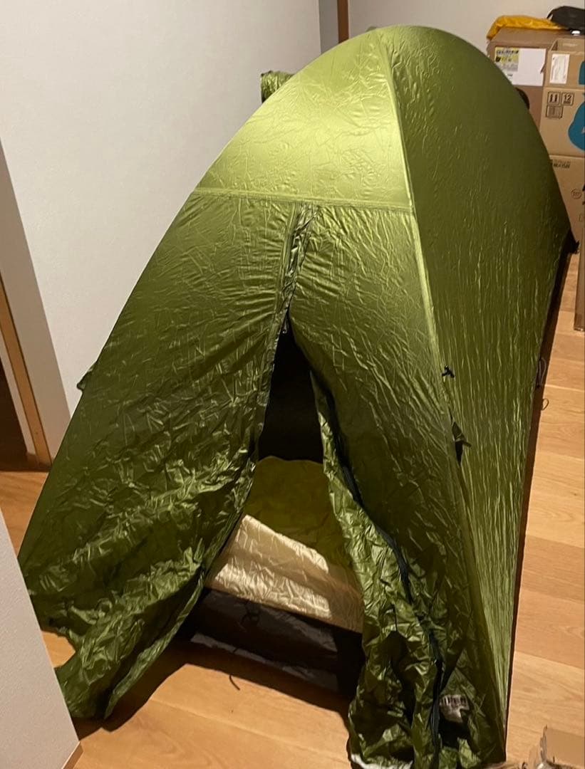 アライテント　RIPEN エア ライズ １　アンダーシート付き　美品