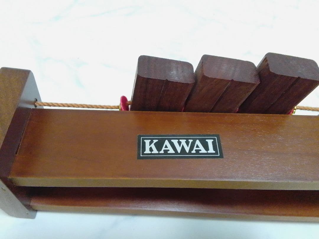 ☆美品☆ カワイ シロホン カリン 30音 木琴 卓上 木製 kawaii