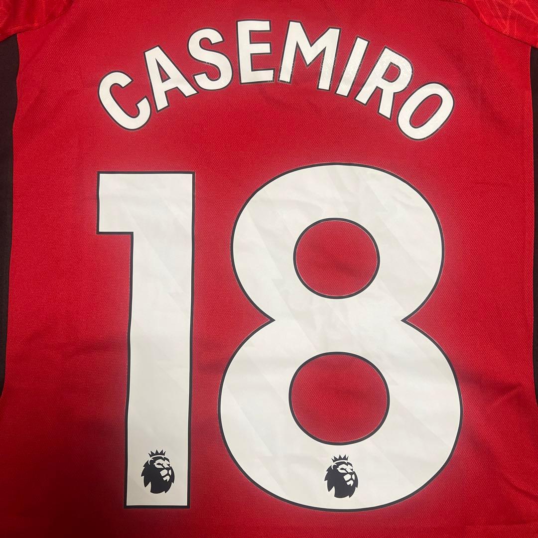 23-24 マンチェスター・U カゼミーロ フルマーキング レプリカユニフォーム