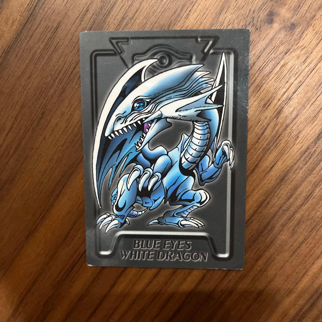 【希少】遊戯王　青眼の白竜 カード　1999年製