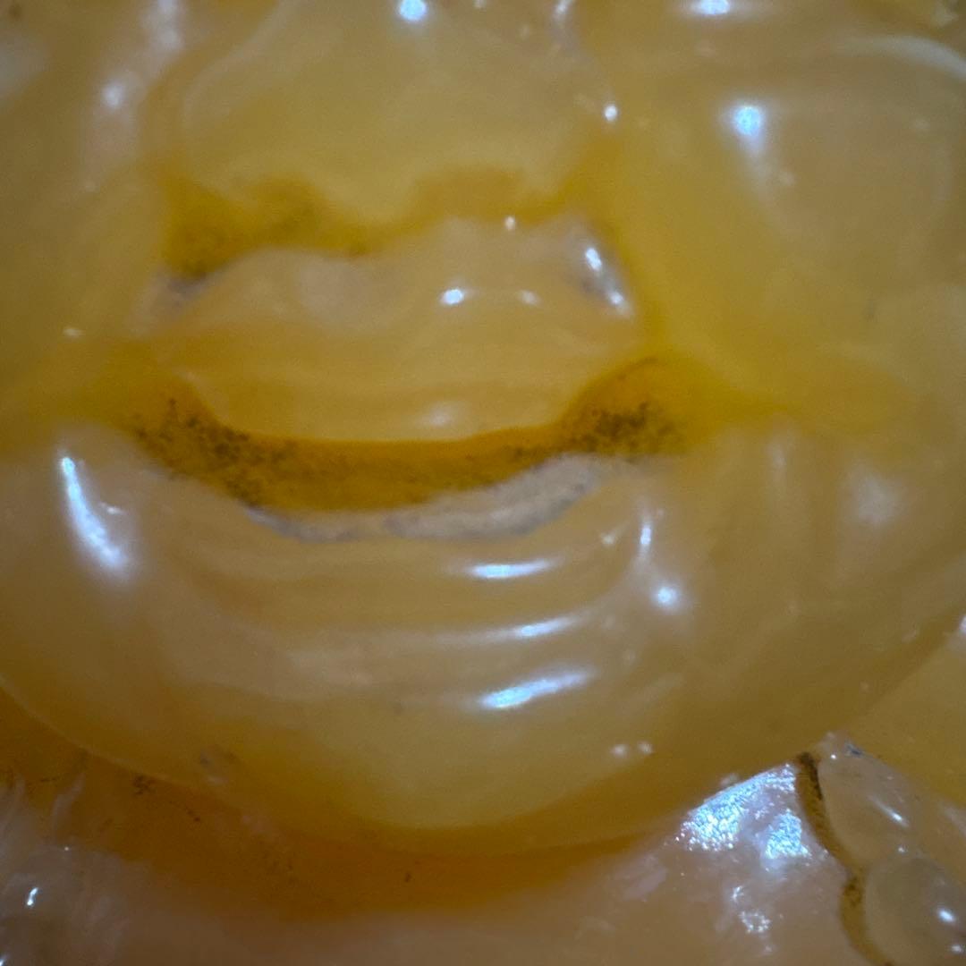 七福神　布袋様　置物　イエロー ストーン　翡翠　風水　インテリア