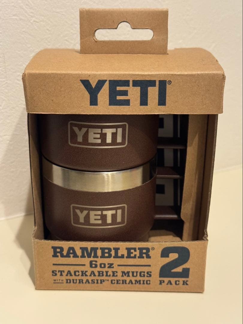 日本未発売　新品　YETI イエティ 6oz カップ　2個入り1セット