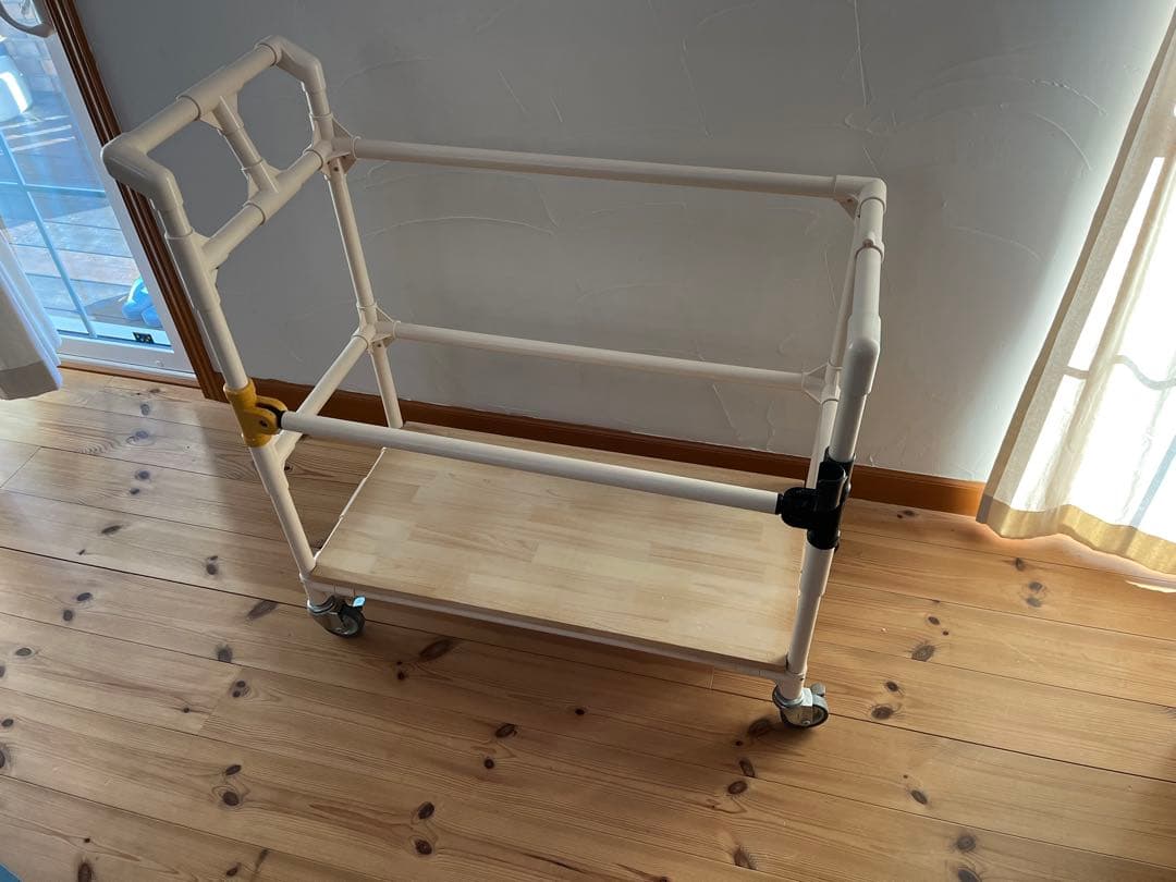 粉袋運搬保管用 台車／ラックカート キャスター付き パン屋・製菓向け