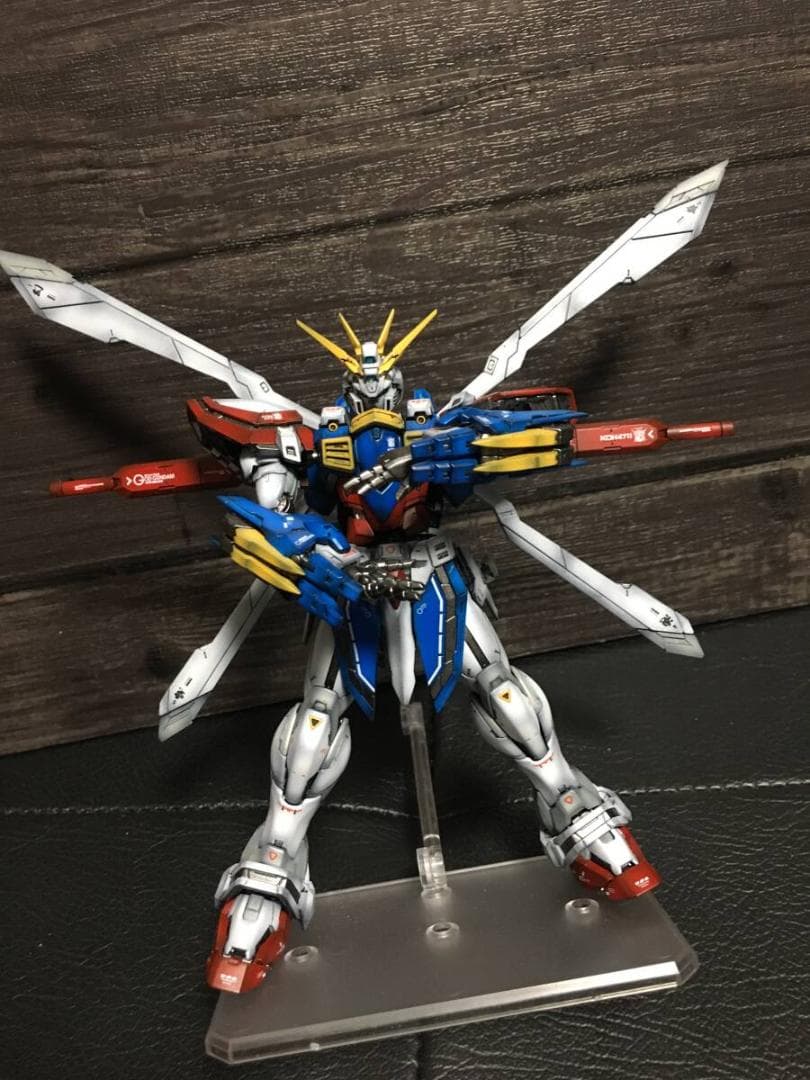 機動武闘伝Gガンダム　RG 1/144 ゴッドガンダム　全塗装完成品