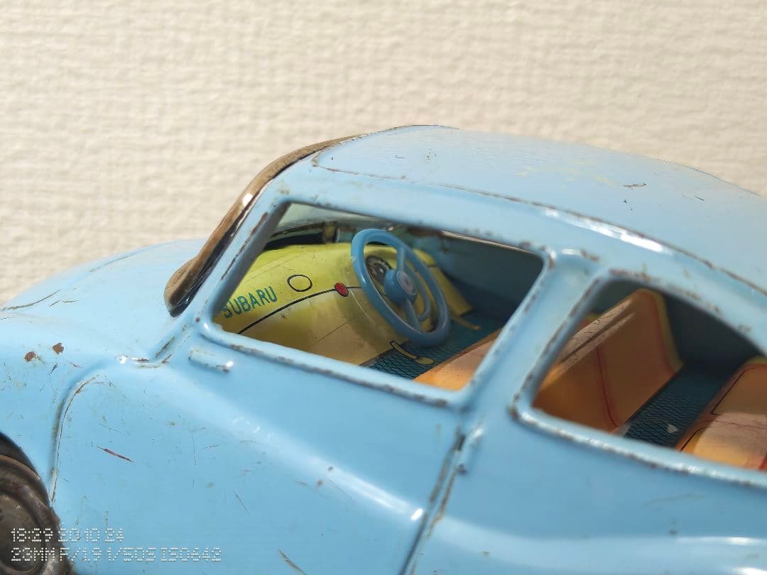 BANDAI　バンダイ　ブリキ　自動車　SUBARU　スバル360