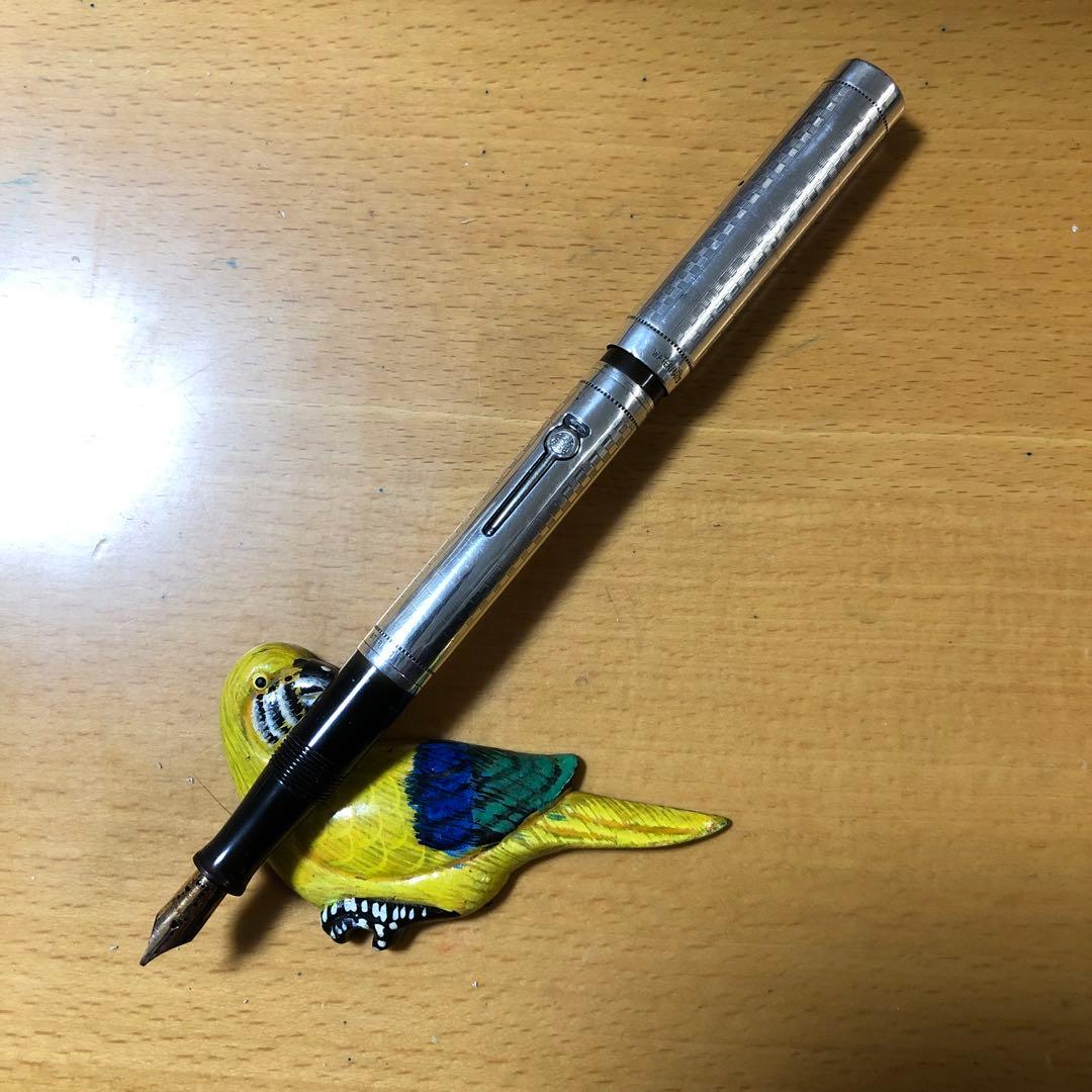 ウォーターマン万年筆452　スターリングシルバー　2号ペン