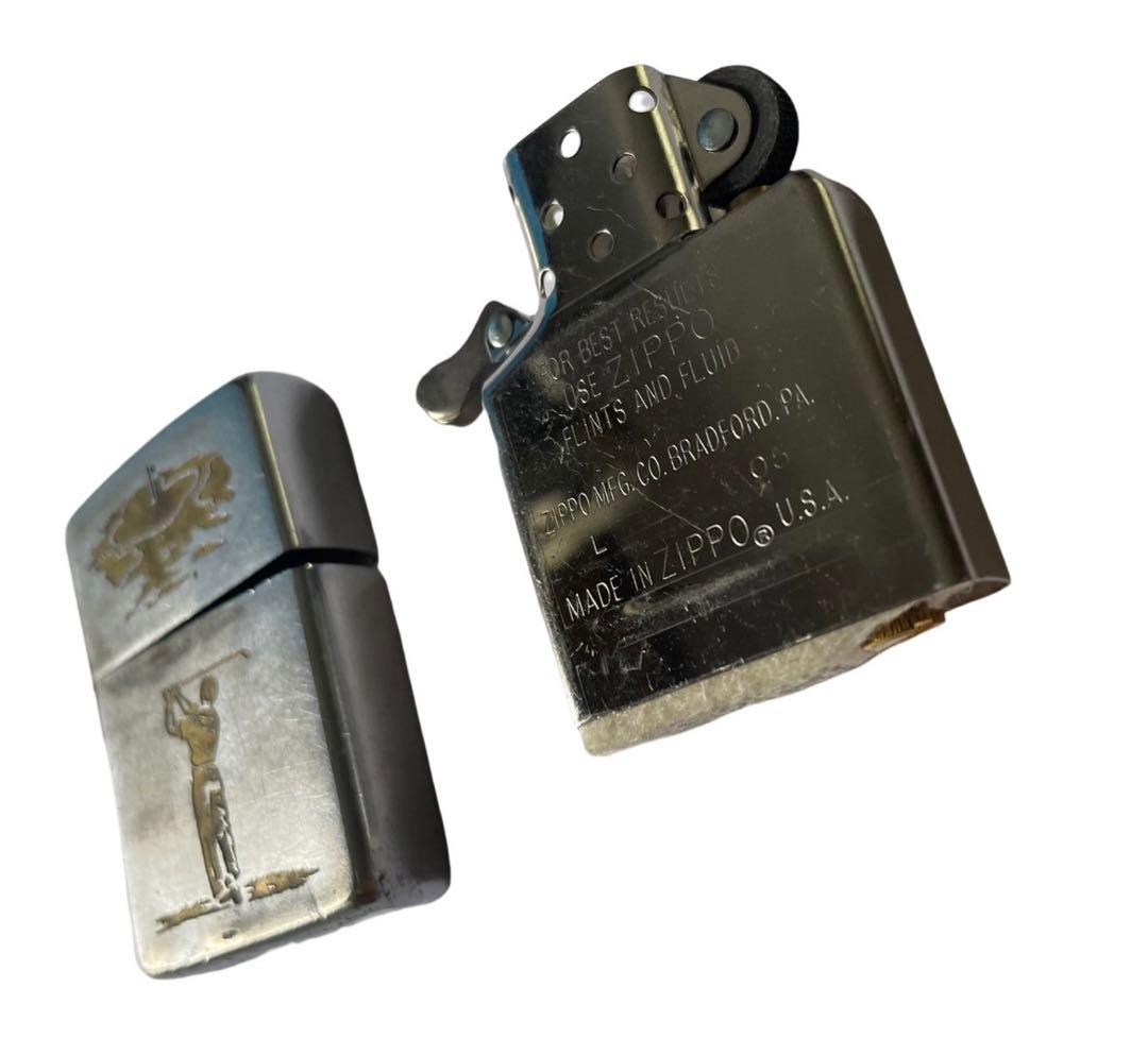 米軍ベトナム戦争ZIPPO1965年製ジッポースポーツシリーズゴルフ希少品
