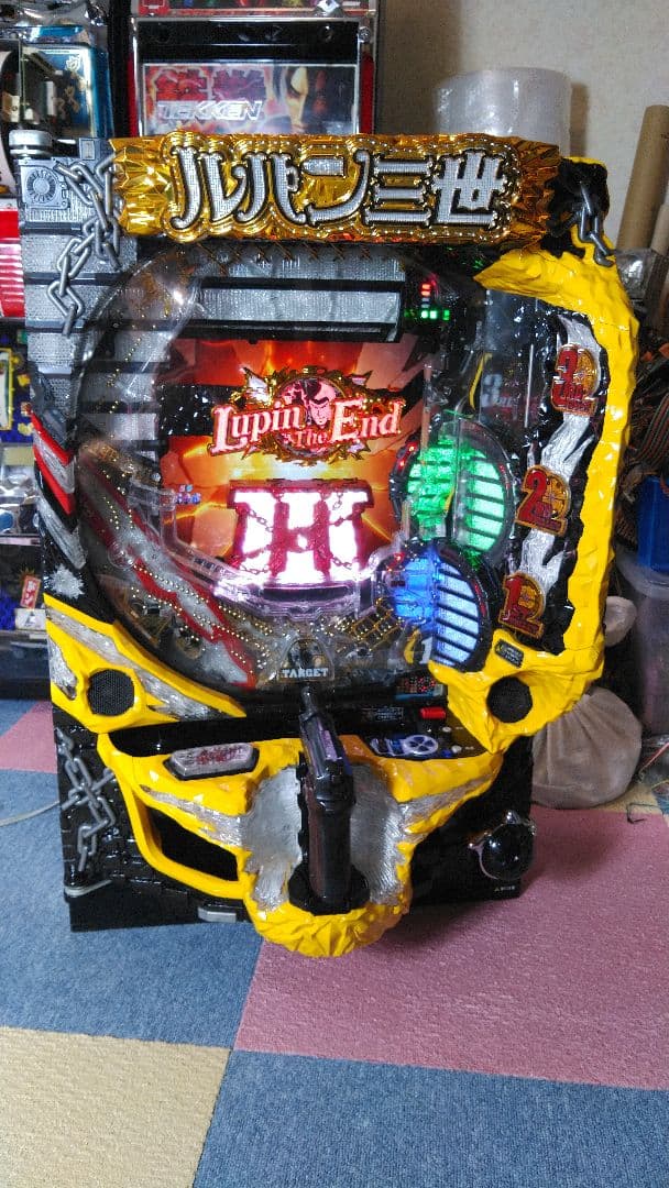 パチンコ実機　CRルパン三世　9H1BY1