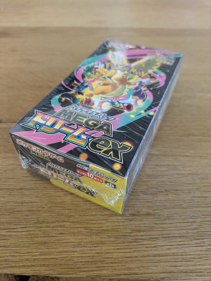 シュリンク付き　ポケモンカードゲーム MEGAドリームex 1BOX