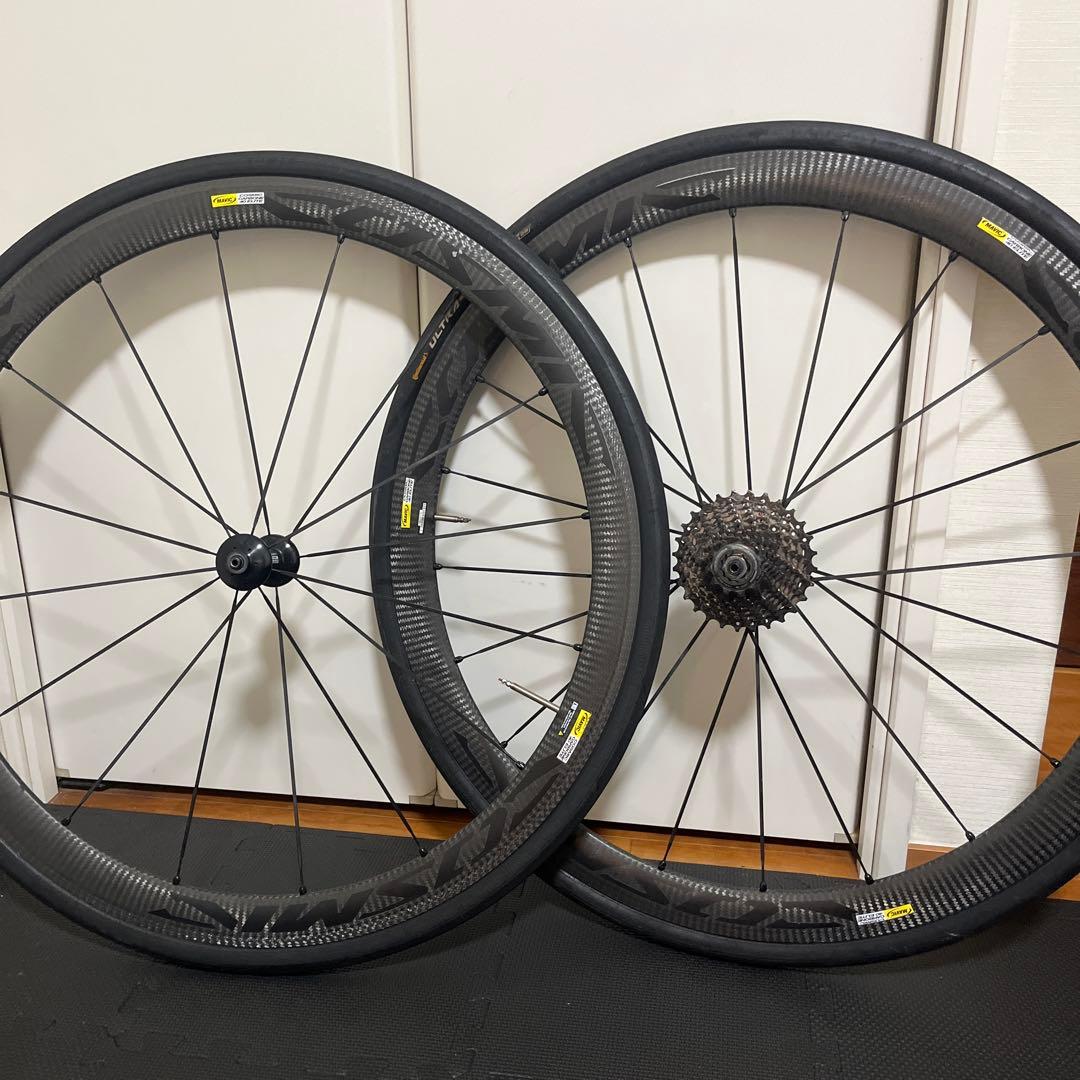 マビック　コスミックカーボン40Cエリート　ホイール　前後セット