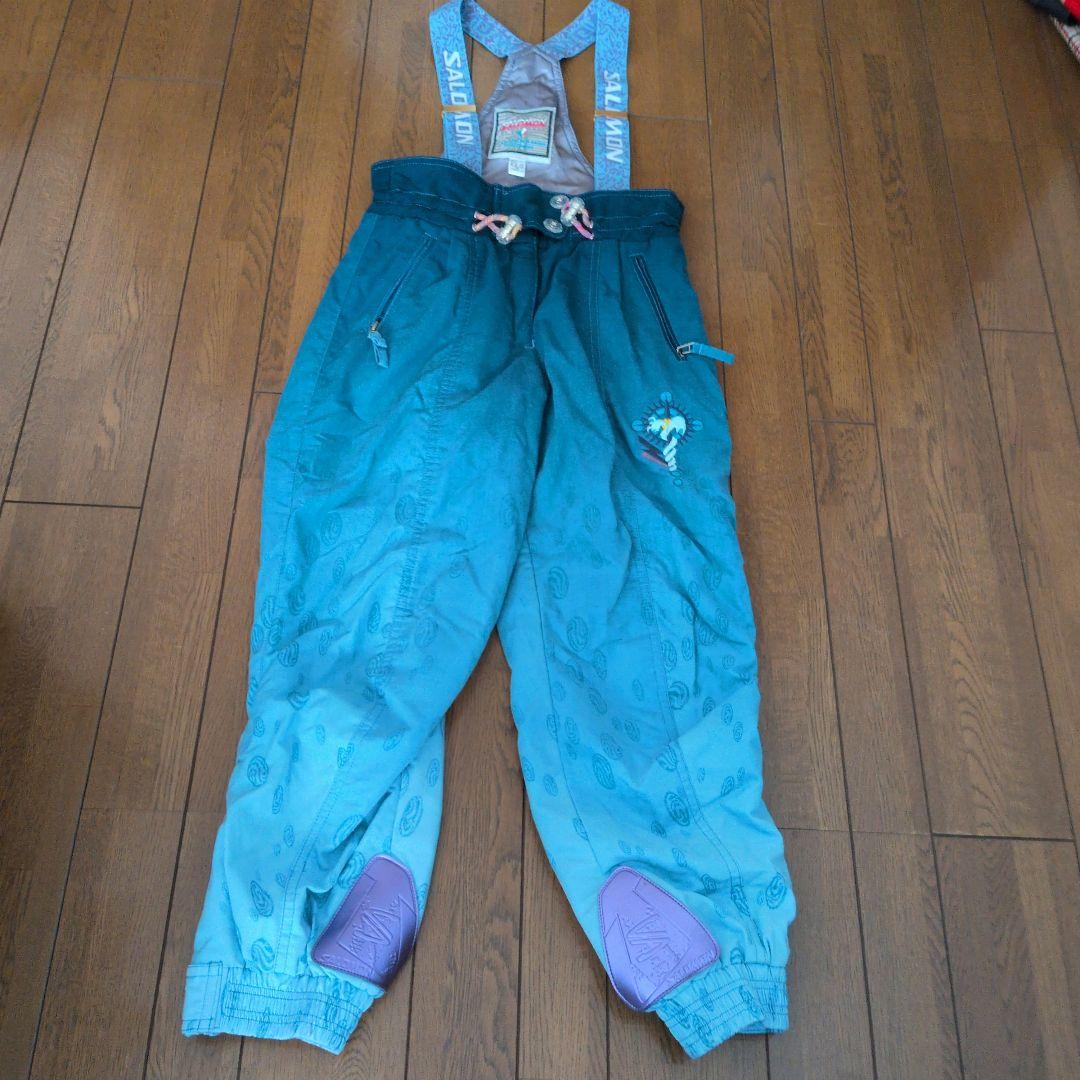 SALOMON ソロモン　レディーススキーウェア 上下＋ベスト付き　L サイズ