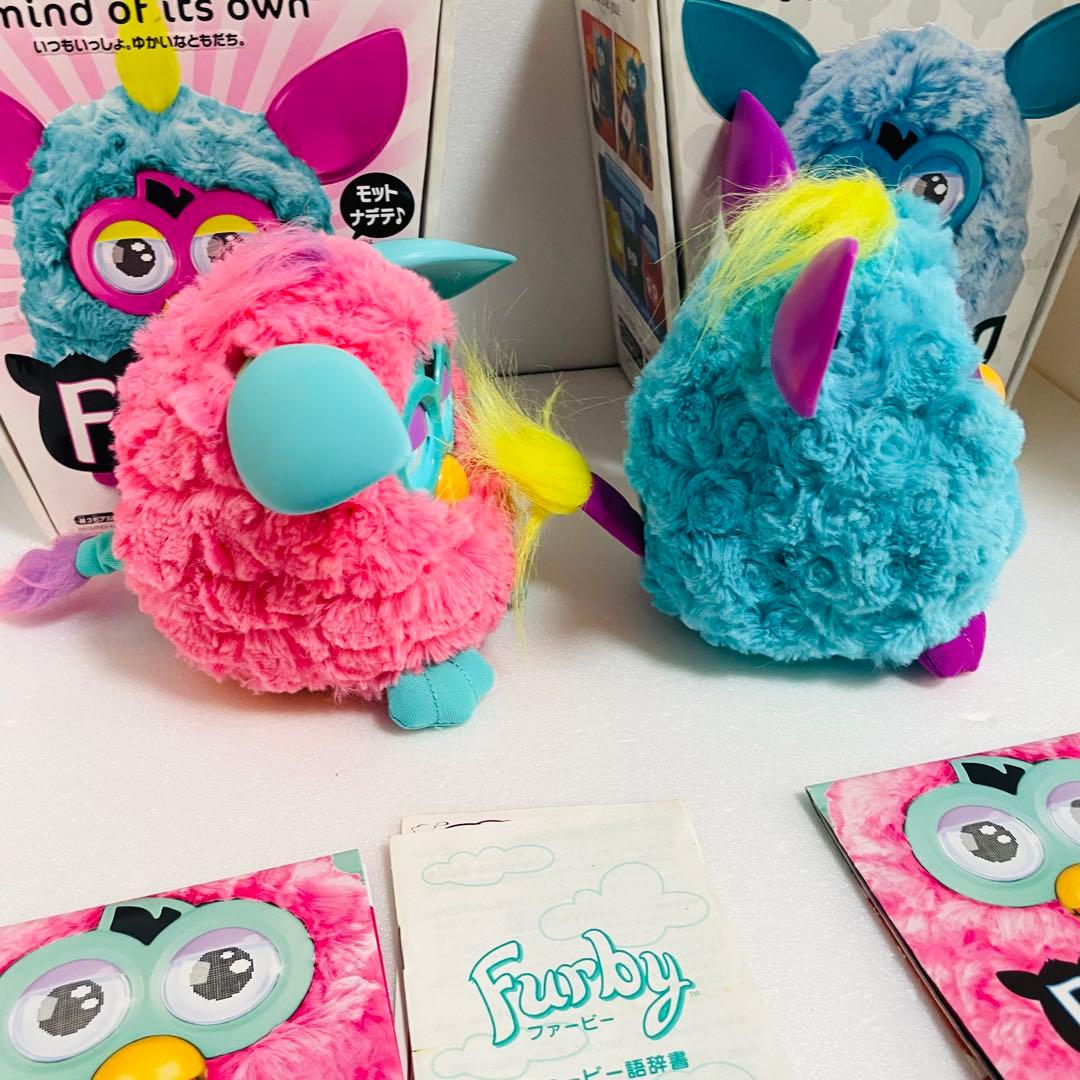 Furby ファービー ミントドロップ 日本語版 ストロベリーピンク セット