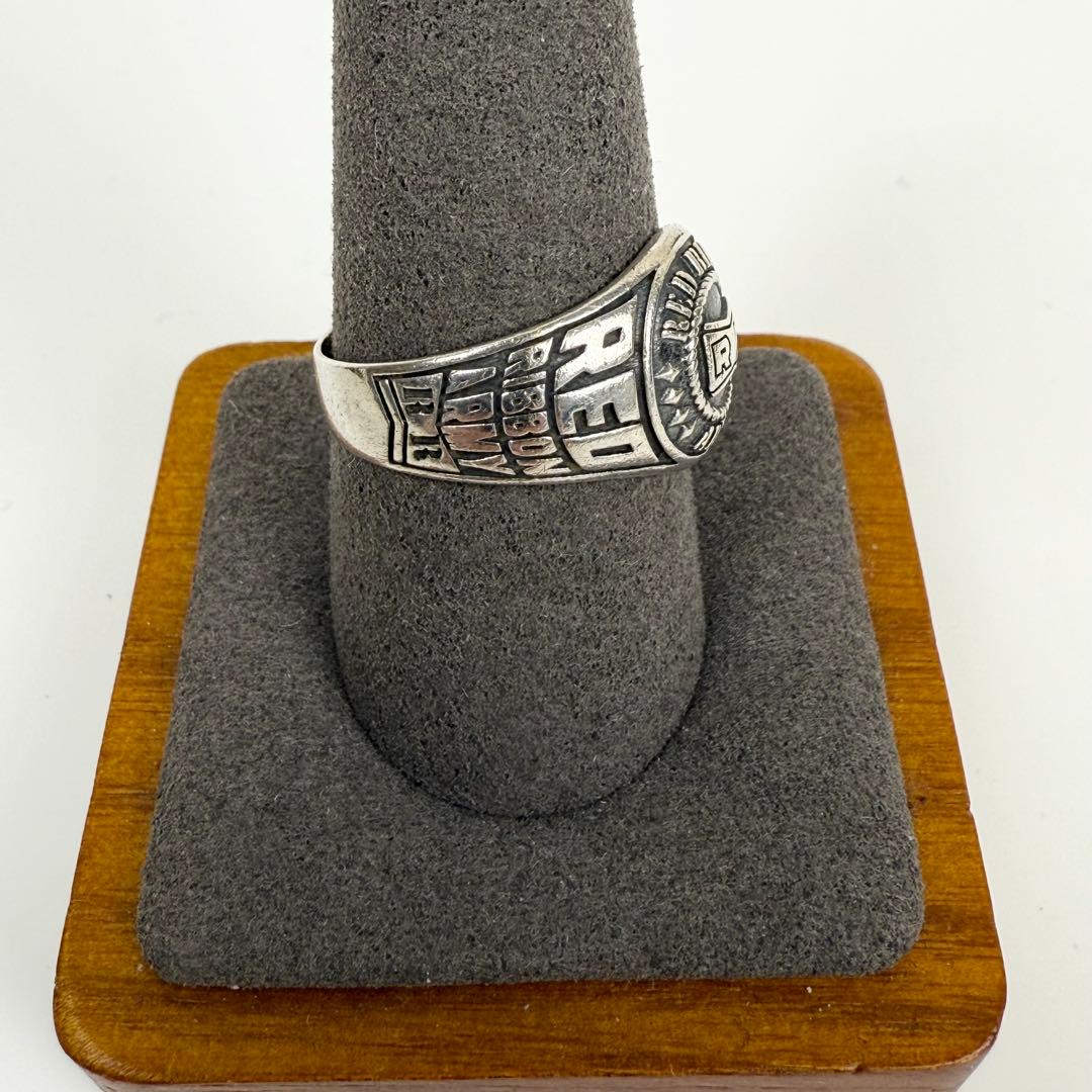 ドラゴンボール　レッドリボン軍 シルバー製カレッジリング 激レア希少品