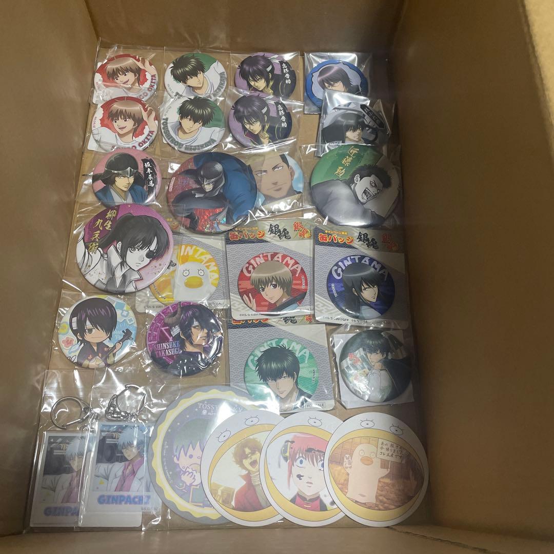 銀魂 グッズ アニメグッズ 缶バッジ 限定品