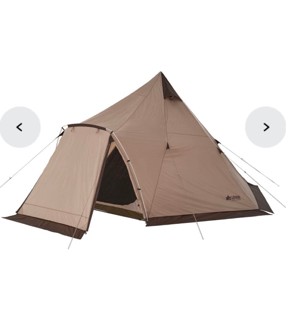 ロゴスLOGOS Tradcanvas Tepeeリビング400-BB テント