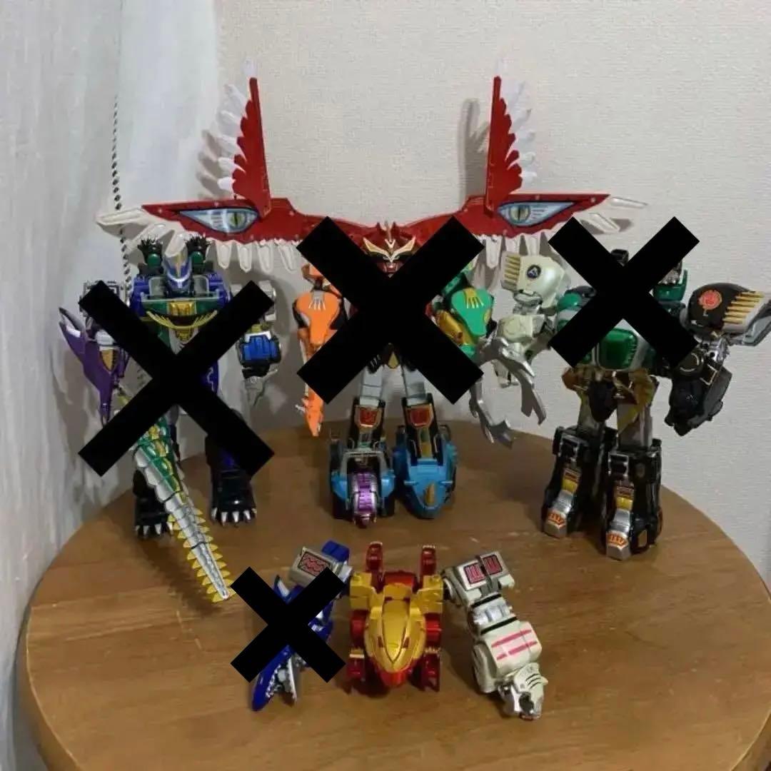 百獣戦隊ガオレンジャー　2体　ガオライオン　ガオタイガー　ジャンク品