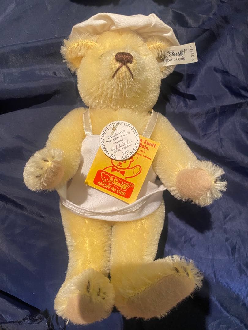 シュタイフ　RUB-A-DUB-DUB 3体セット　1988