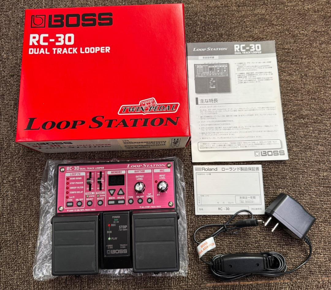 ルーパー　ループステーション　BOSS　RC-30　ACアダプター付