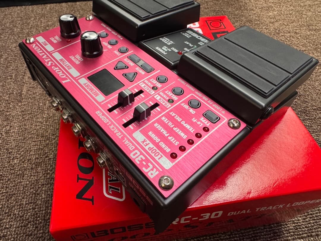 ルーパー　ループステーション　BOSS　RC-30　ACアダプター付