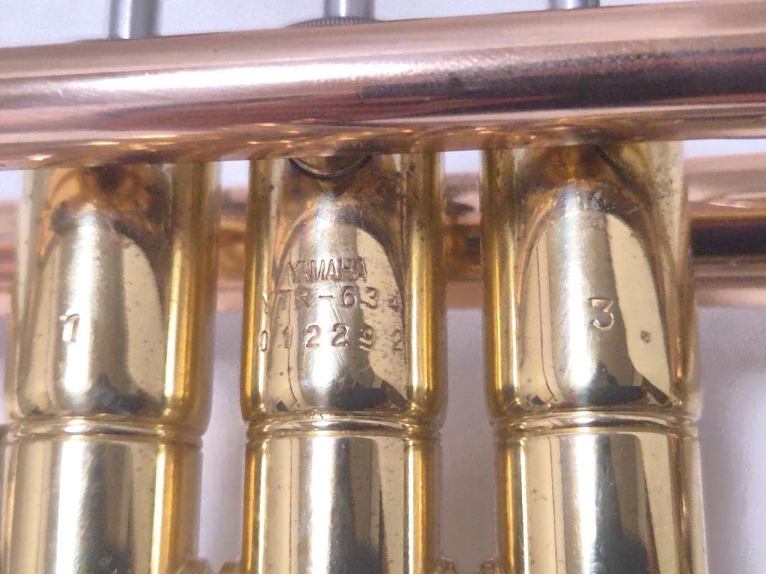 YAMAHA YTR-634 トランペット 上級モデル ゴールドブラス#3023