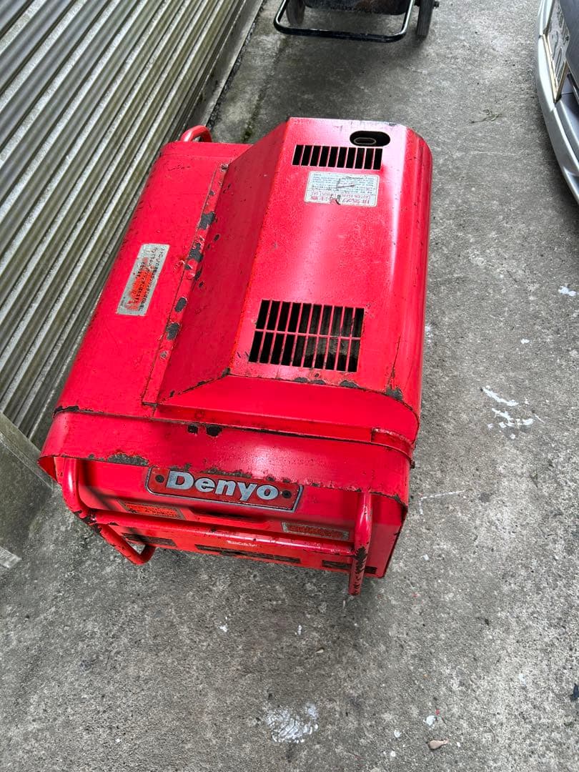 デンヨーハンデミニSSエンジンウェルダー発電機エンジンACD-120SS要整備