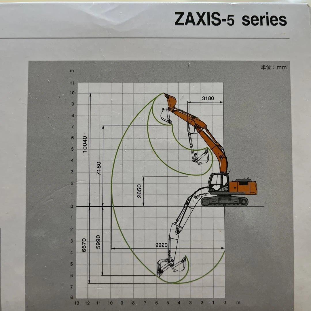 HITACHI ZK200 ハイブリッドショベル 1/50