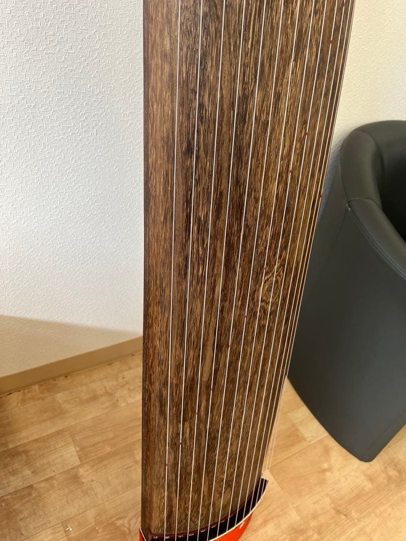 ①琴 13弦 日本 伝統的 楽器 箏 和楽器　弦楽器 和琴 木製 13弦琴
