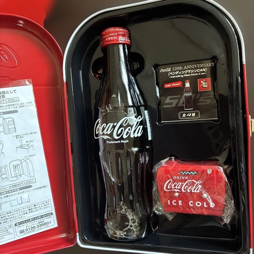 コカ・コーラペンディングマシンCANセット　自動販売機ミニチュアセット