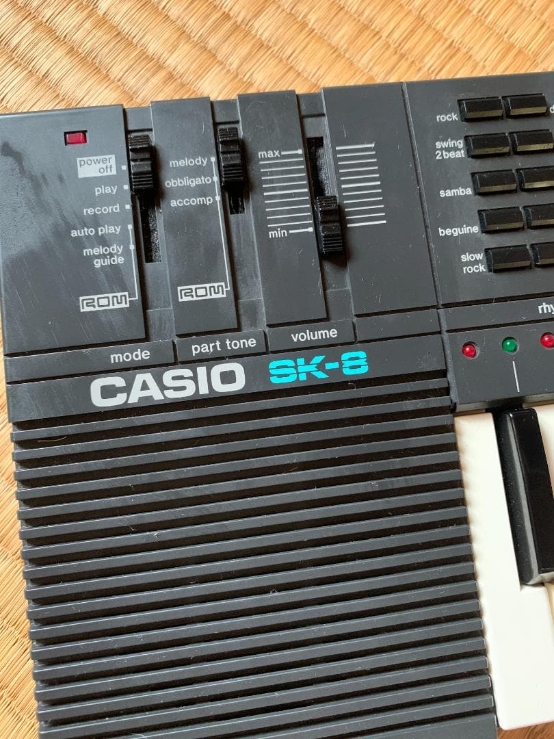 CASIO SK-8　キーボード