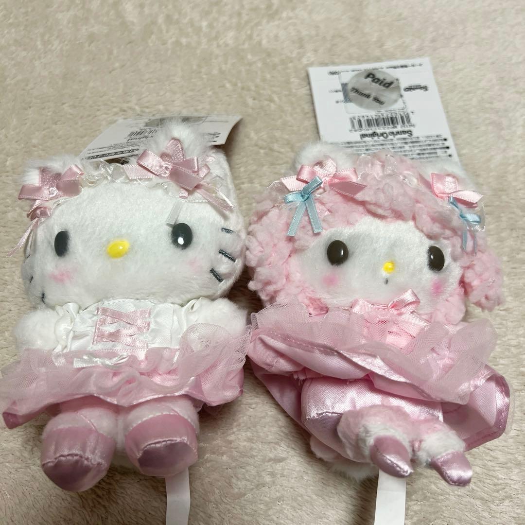サンリオ白猫バレリーナハローキティ マイスウィートピアノ 2点セット