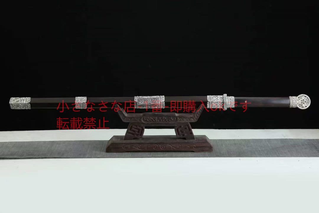 大男将軍剣（白銅金） 古兵器 武具　刀装具　日本刀　模造刀 居合刀 長尺