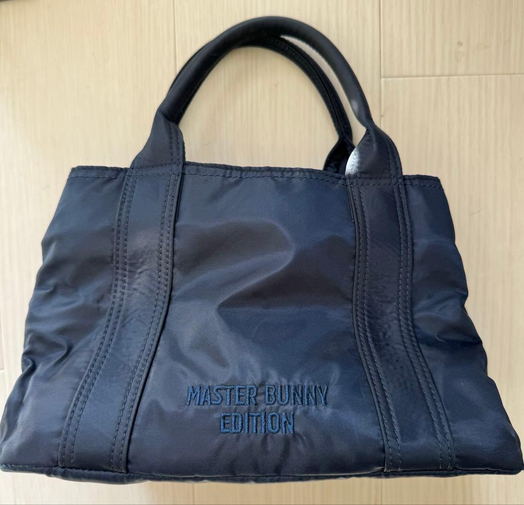 MASTER BUNNY ブラックシルバーロゴ洗練された細身デザイン特典付き