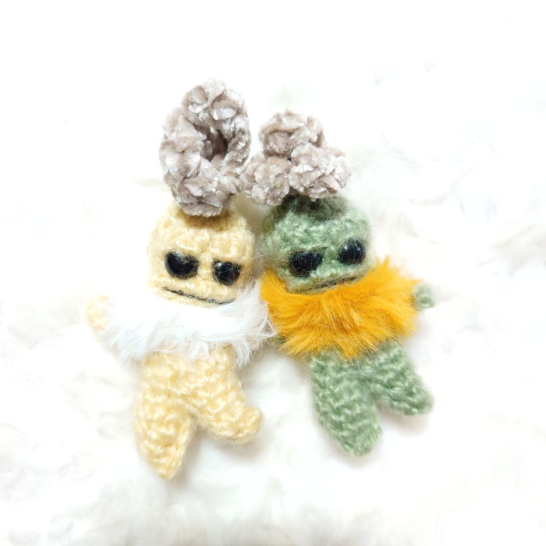 194-マンドラゴラのあみぐるみ