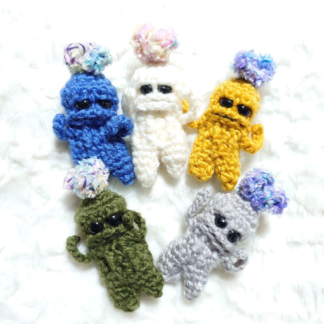 194-マンドラゴラのあみぐるみ