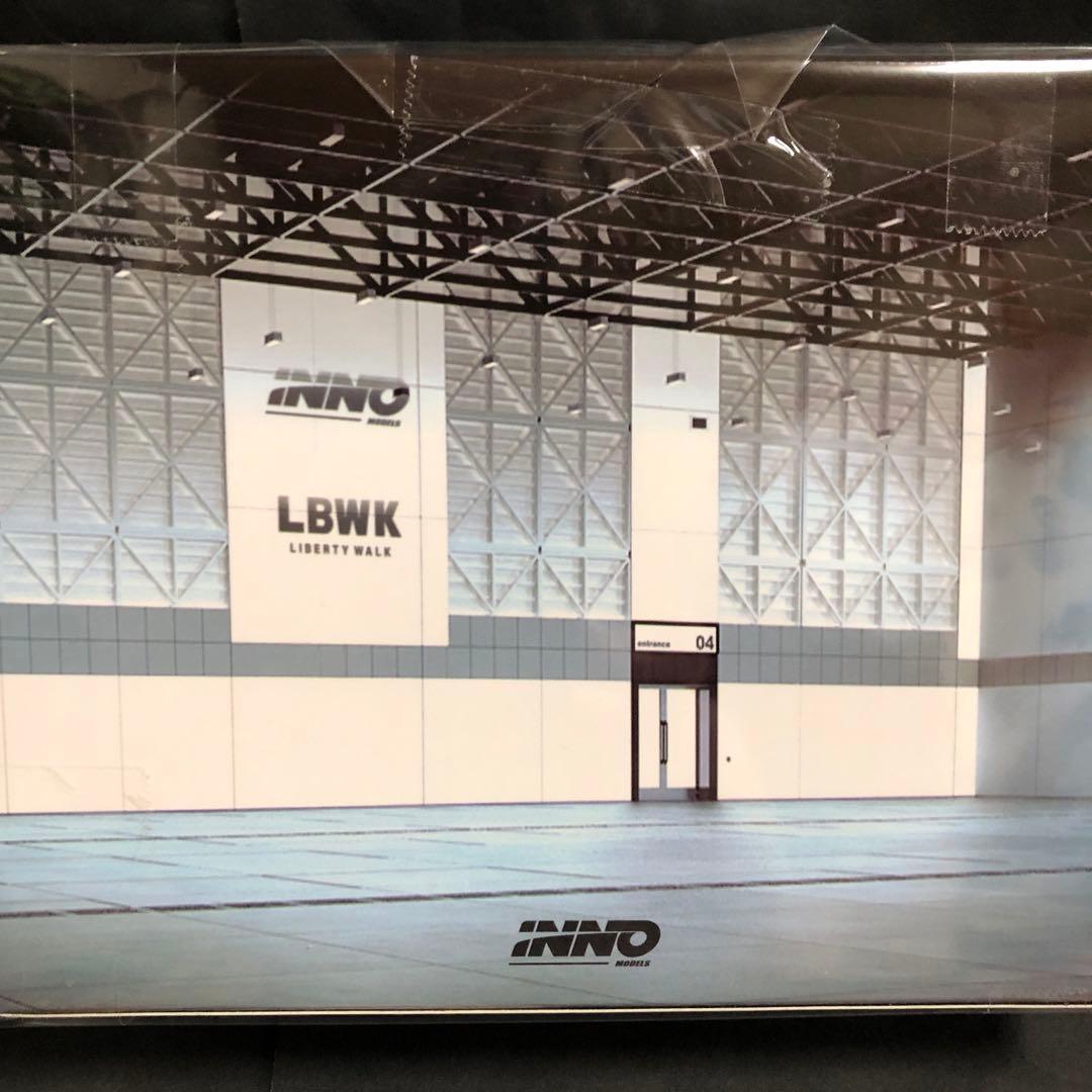 inno64 LBWK オートサロン ジオラマ 訳アリ+街道ハウス V1 テント