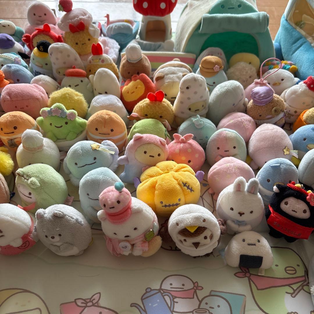 すみっこぐらし　てのりぬいぐるみセット