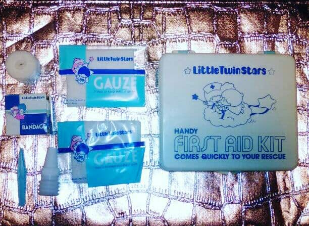 1976年 キキララ 救急セット ケース ボックス 昭和 レトロ ファンシー