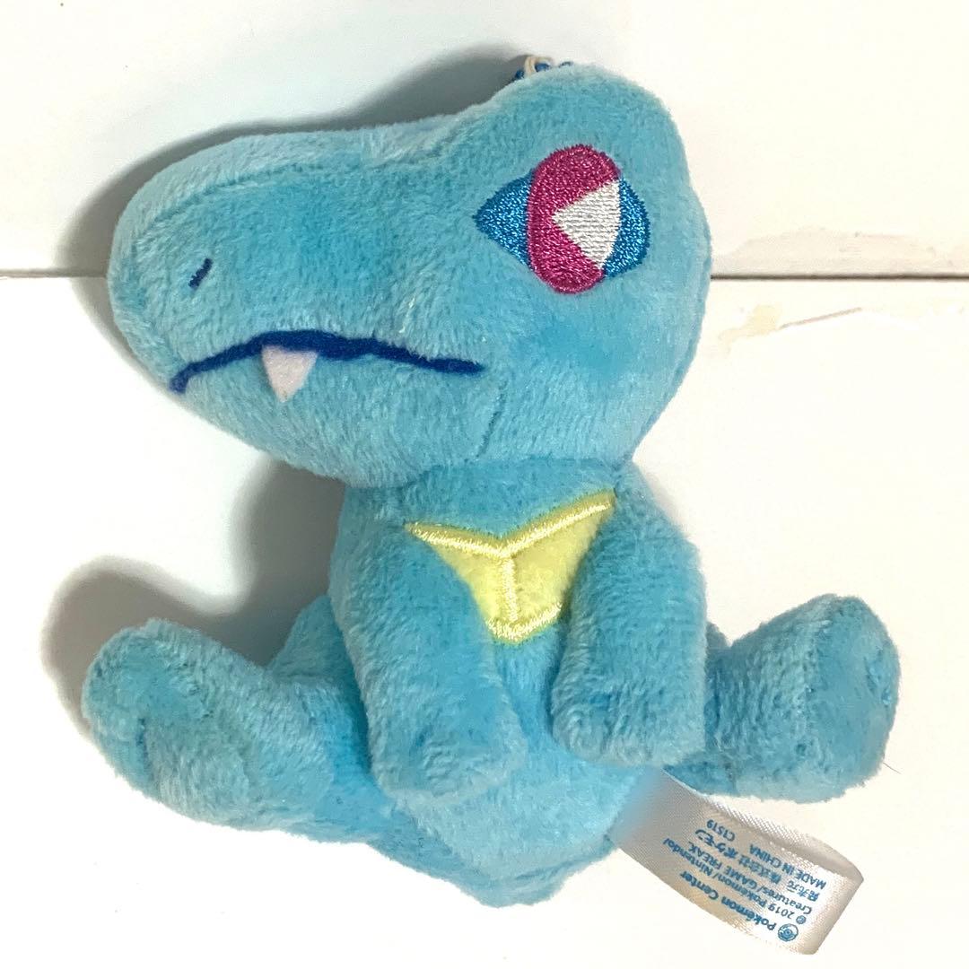 ワニノコ　おいしいみず　ぬいぐるみマスコット　ポケモンセンター　ぬいぐるみ