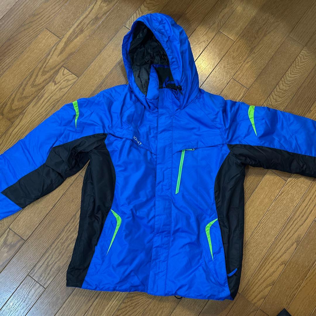 IGNIO スキーウェア上下　XOサイズ 青/黒　大きいサイズ