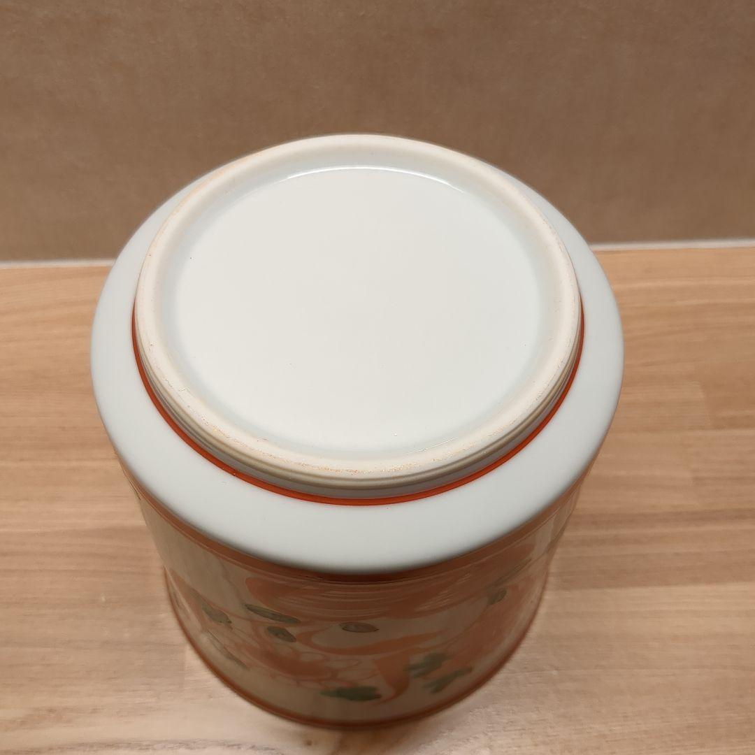 茶道具　赤絵水指　水指