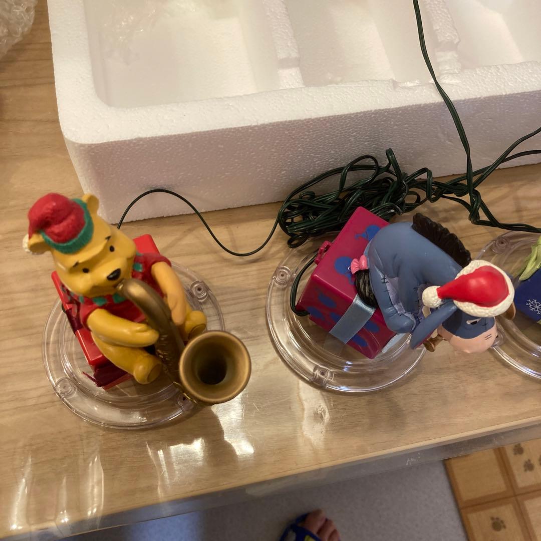 ディズニー　くまのプーさんブラスバンドフィギュア