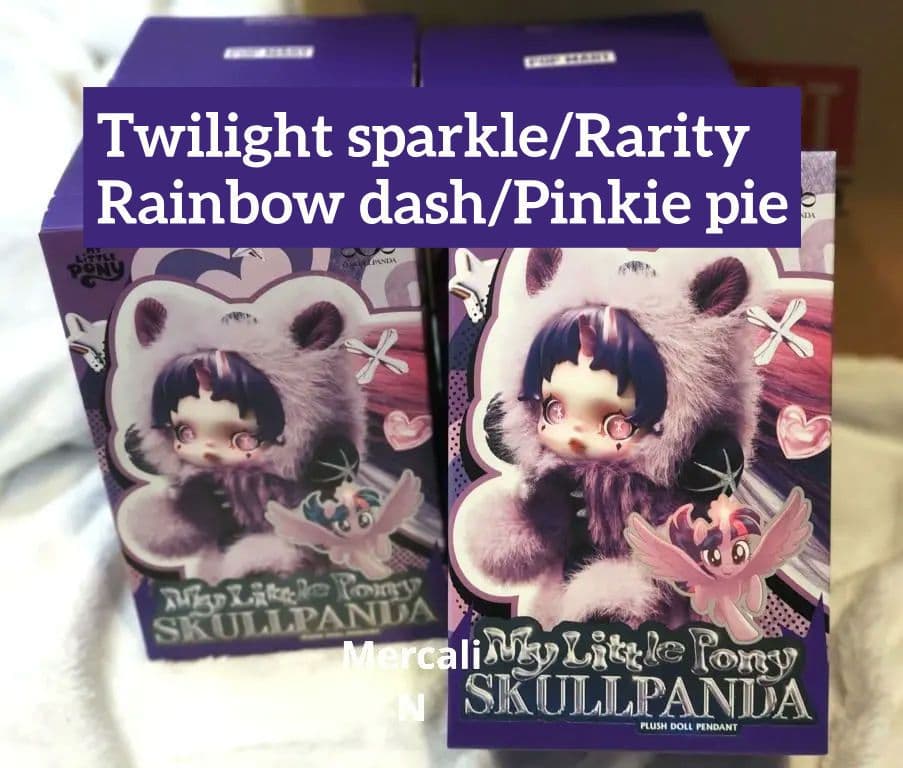 スカルパンダ　マイリトルポニー　4個セット