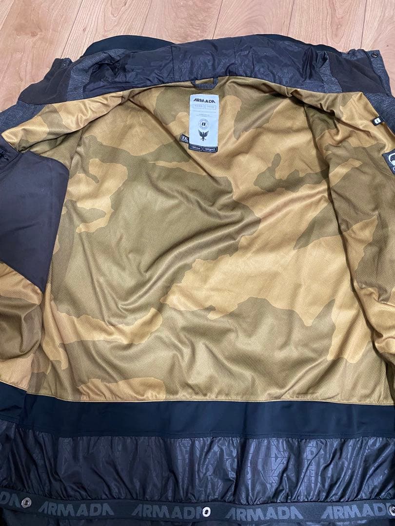 ARMADA スノーボード　スキー　ウェア　ブラック　xxl