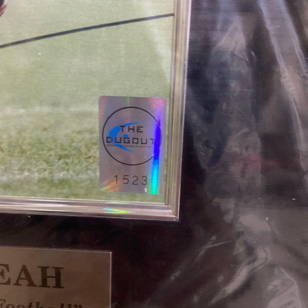 ジョージ・ウェア直筆サイン入りフォト　額入り